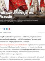 Folkowe Andrzejki we Wrzosie